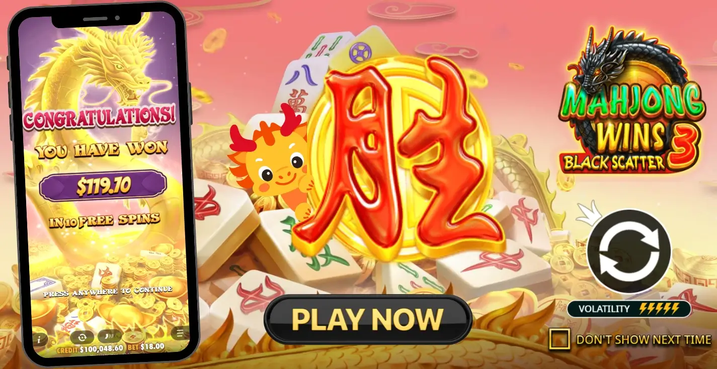 Mahjong Wins Black Scatter Gampang JP