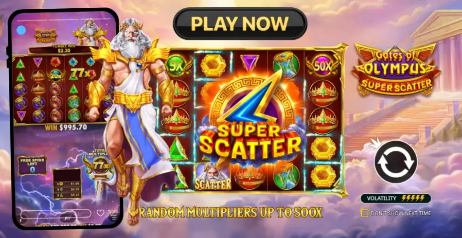 Slot Gacor terbaru Gates of Olympus Super Scatter