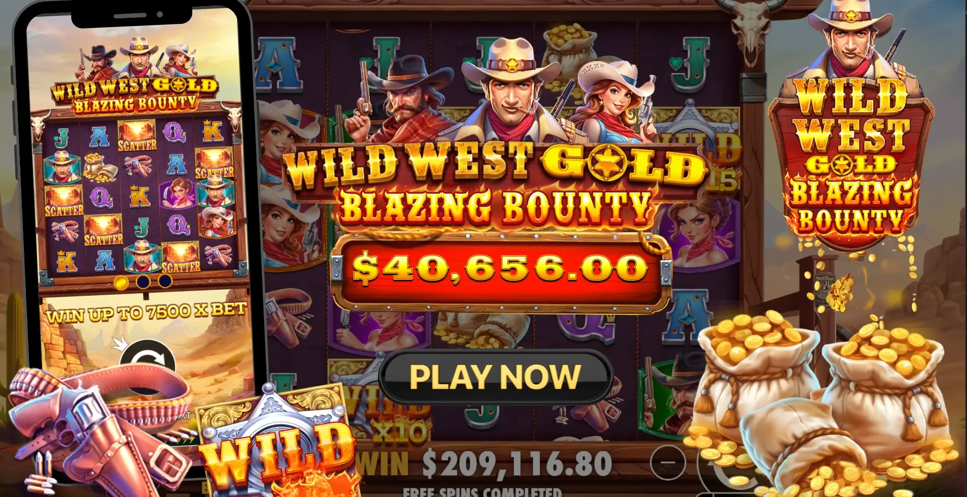 Slot Wild West Gampang JP